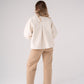 Love Laura Funnel Neck Jacket In Nude