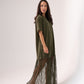 Love Laura Contrast T-Shirt Dress In Khaki