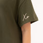 Love Laura Contrast T-Shirt Dress In Khaki