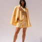 Love Laura Linen Shorts In Lemon