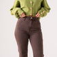 Love Laura Mom Jeans In Chocolate