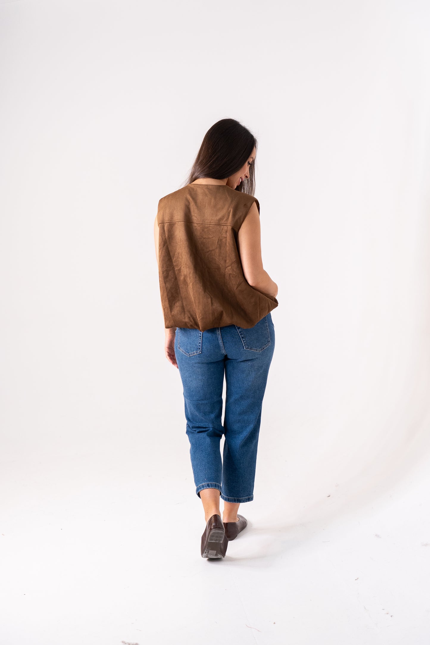 Love Laura Mom Jeans In Mid Wash