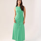 Love Laura Pinstripe Shirt Dress In Mint