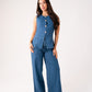 Love Laura Polka Dot Jeans In Dark Wash