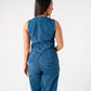 Love Laura Polka Dot Jeans In Dark Wash