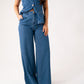 Love Laura Polka Dot Jeans In Dark Wash
