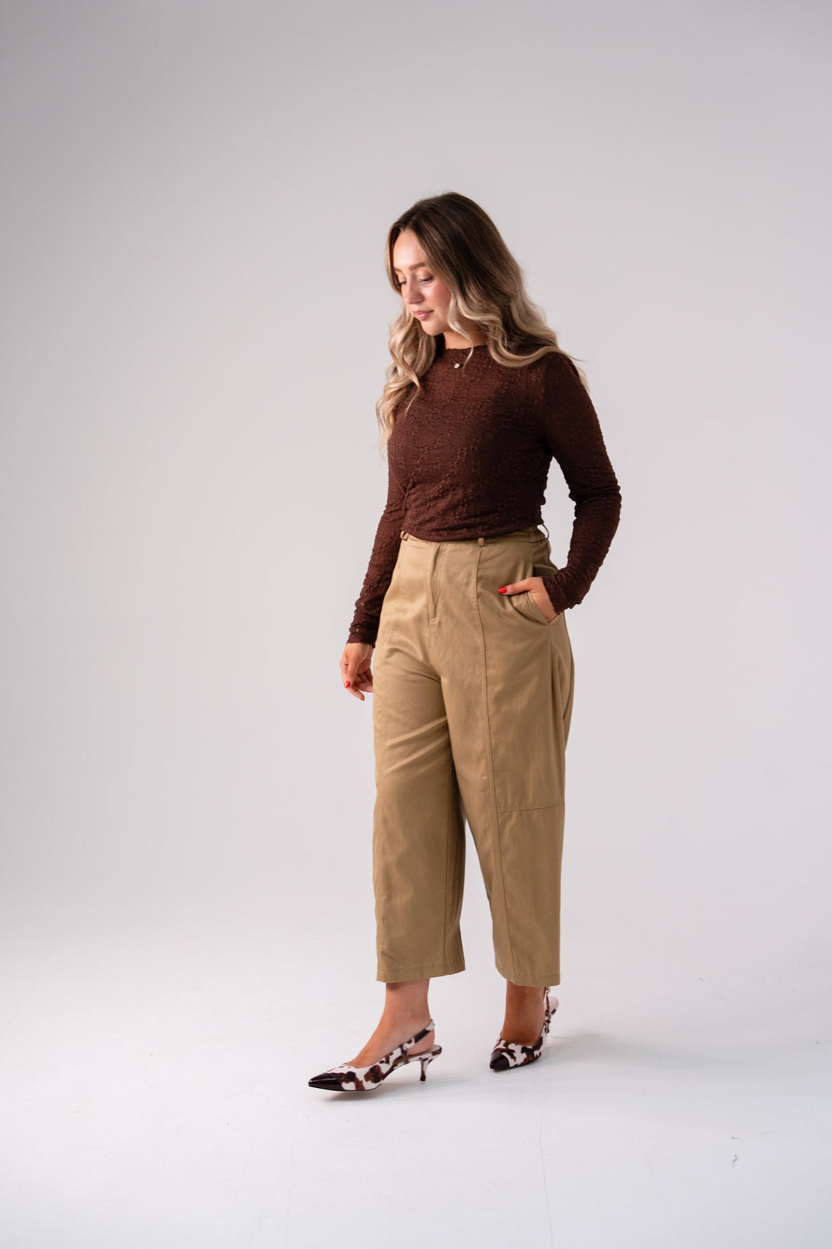 Love Laura Trouser In Sand