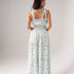 Maddie Floral Two Piece In Blue Mix