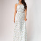 Maddie Floral Two Piece In Blue Mix