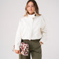 Maria Short Trench Coat In Off White
