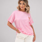 Melanie Lobster Graphic T-Shirt In Pink