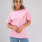 Melanie Miami Beach Coconut T-Shirt In Pink