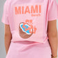 Melanie Miami Beach Coconut T-Shirt In Pink