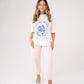 Millie Crab Graphic T-Shirt In White