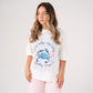 Millie Crab Graphic T-Shirt In White