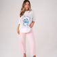Millie Crab Graphic T-Shirt In White