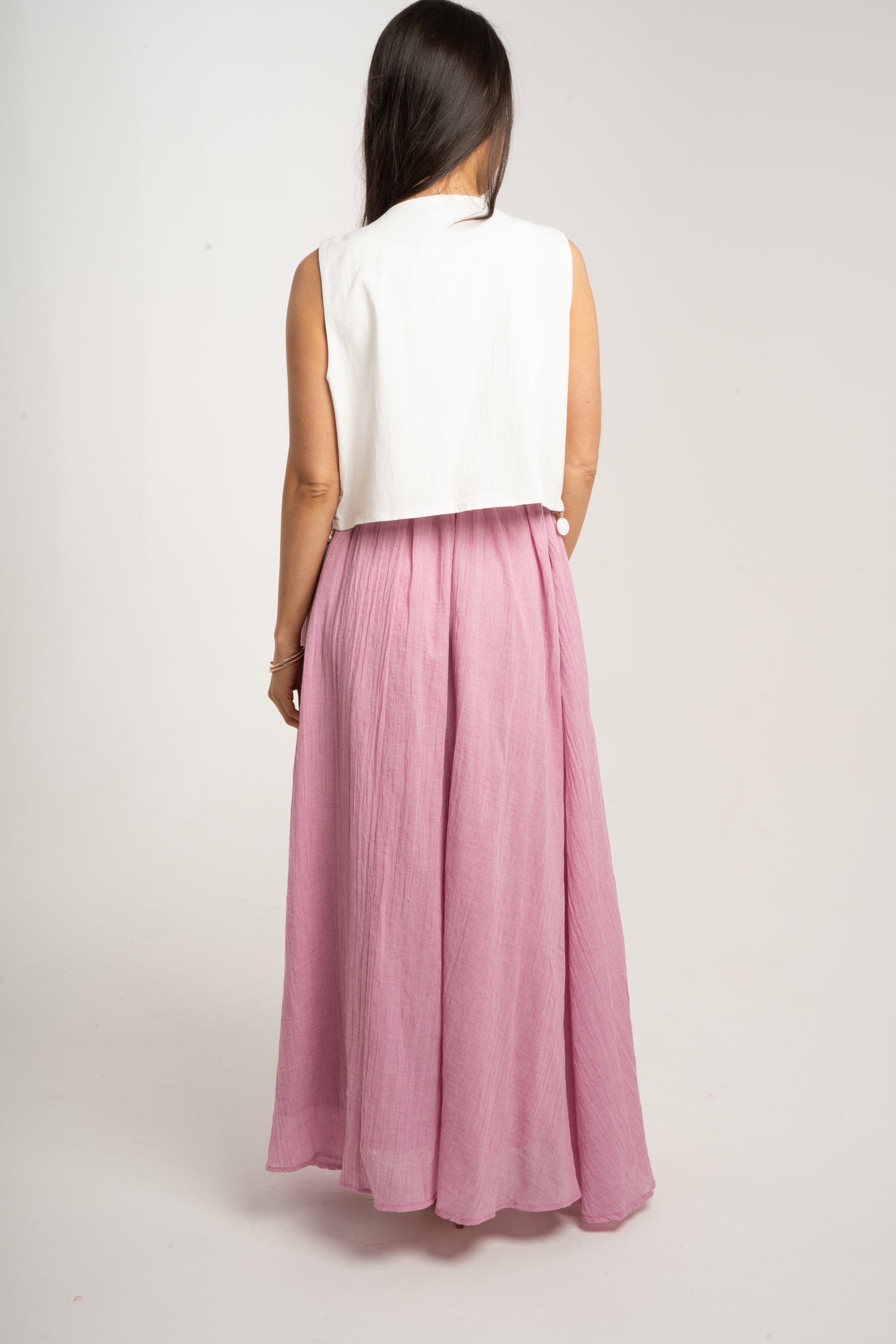 Millie Maxi Skirt In Pink
