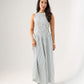 Millie Pinstripe Smock Dress In Navy
