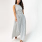 Millie Pinstripe Smock Dress In Navy