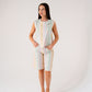 Millie Stripe Waistcoat In Pastel Mix