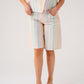 Millie Stripe Shorts In Pastel Mix