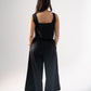 Millie Wide Leg Jumpsuit In Black
