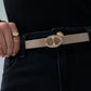 Orla Oval Buckle Belt In Neutral