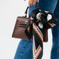 Orla Spotted Neck Scarf In Black