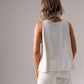 Paige Asymmetric Hem Top In Neutral