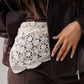 Polly Crochet Scarf In Cream
