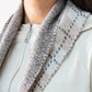 Polly Diamond Knit Neck Scarf In Taupe