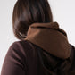 Polly Knit Hood In Brown