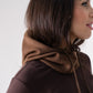 Polly Knit Hood In Brown