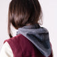 Polly Knit Hood In Dark Grey