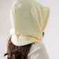 Polly Knit Hood In Lemon