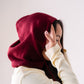 Polly Knit Hood In Wine