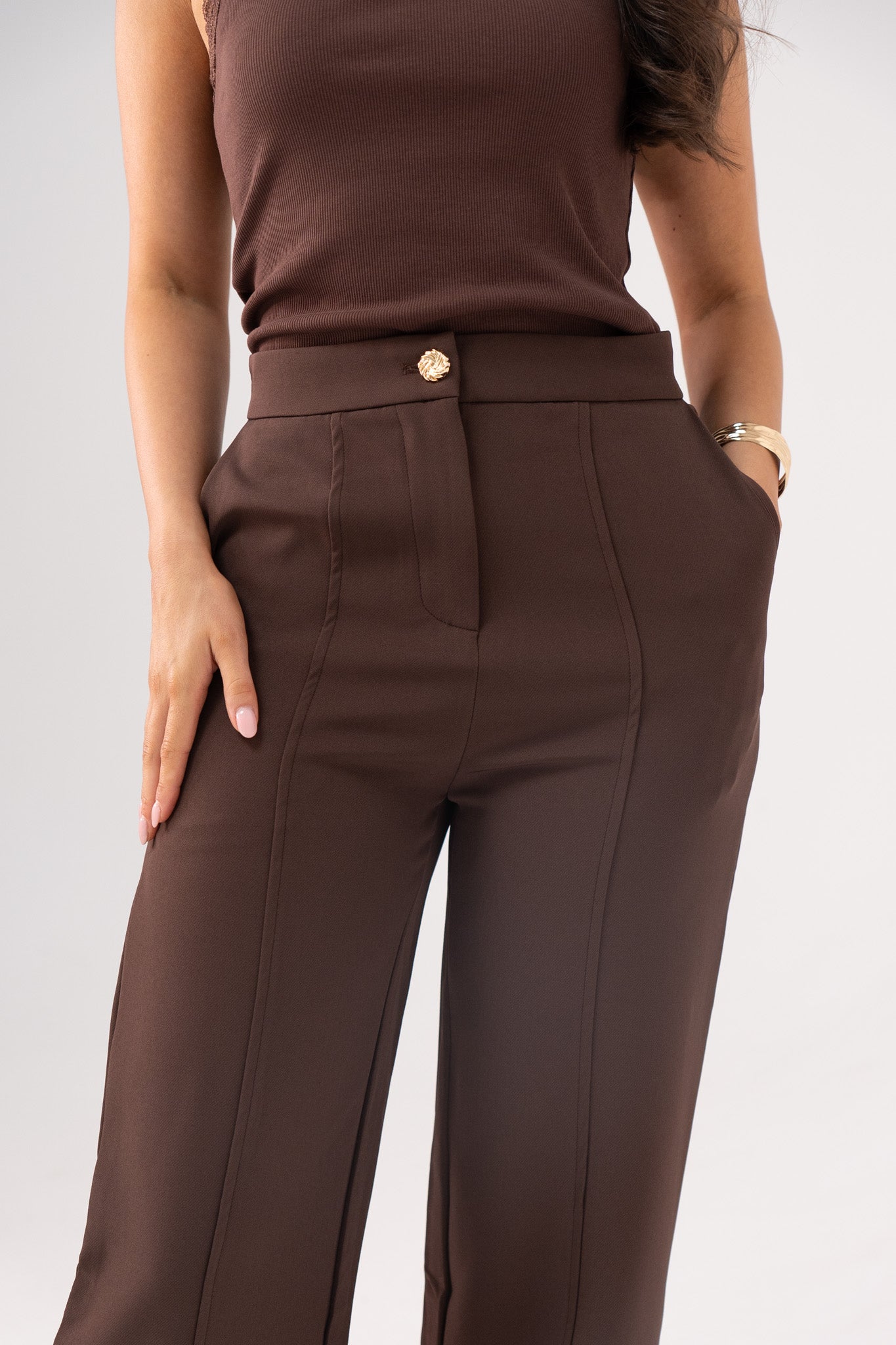 Polly Trousers In Chocolate