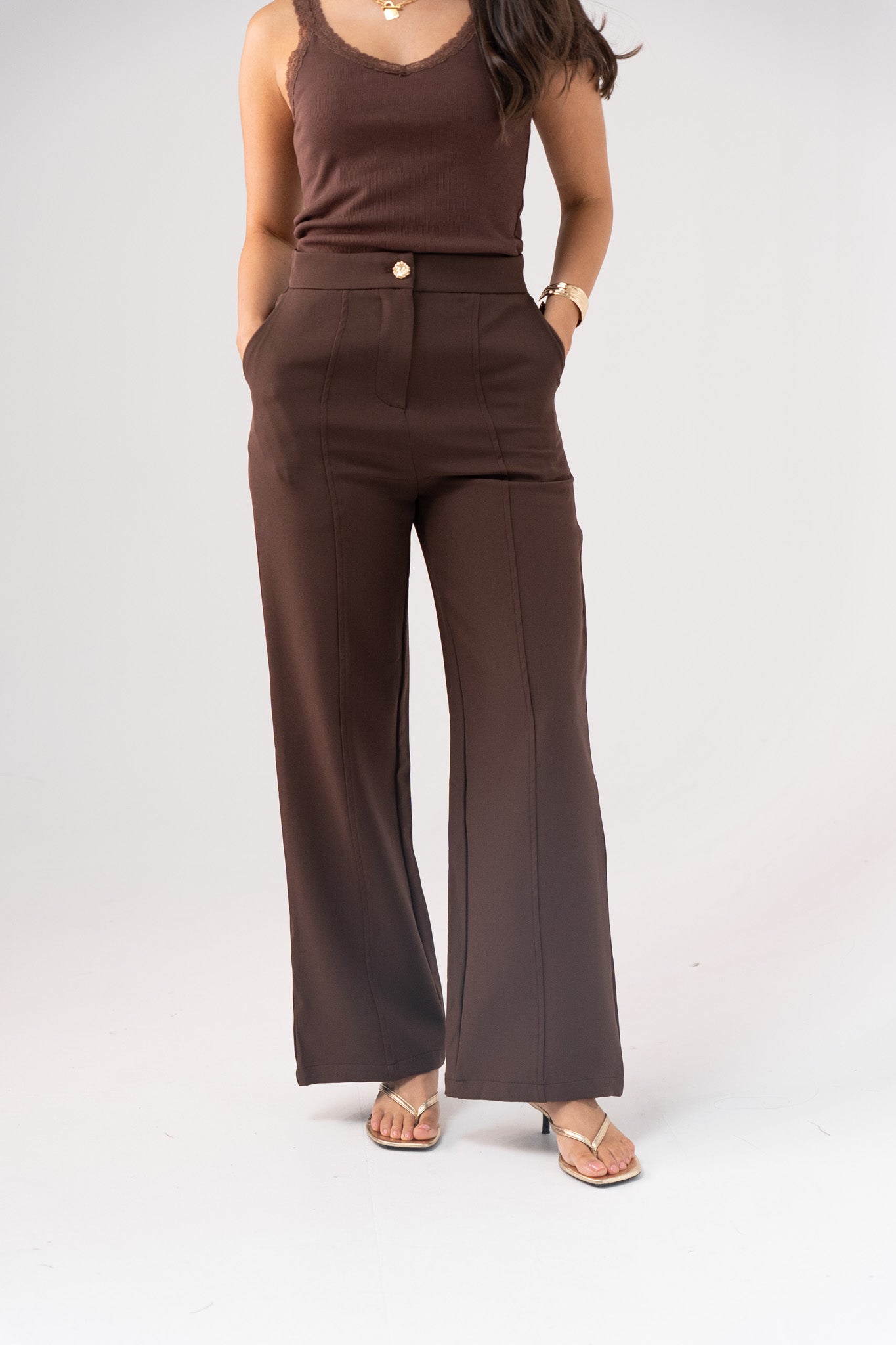 Polly Trousers In Chocolate