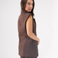 Polly Waistcoat In Chocolate