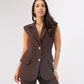Polly Waistcoat In Chocolate