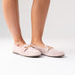 Sadie Faux Suede Loafer In Pink
