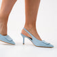 Sadie Slingback Heel In Blue