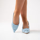 Sadie Slingback Heel In Blue