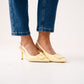 Sadie Slingback Heel In Lemon