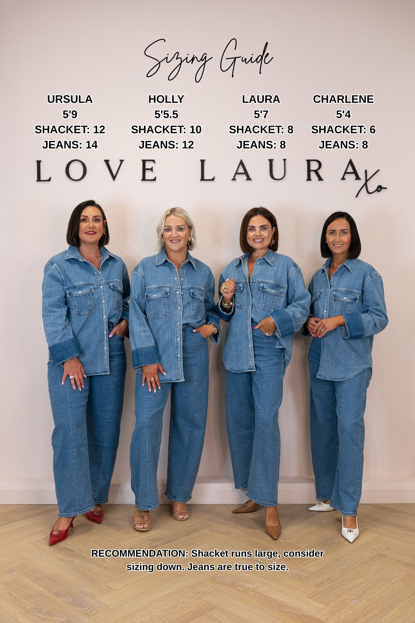Love Laura Barrell Jeans In Mid Wash