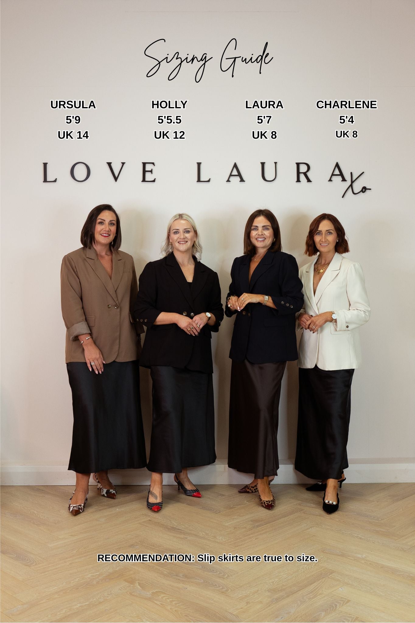 Love Laura Slip Skirt In Chocolate