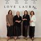 Love Laura Slip Skirt In Black