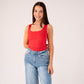Love Laura Vest In Red
