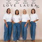 Love Laura T-Shirt In Cream