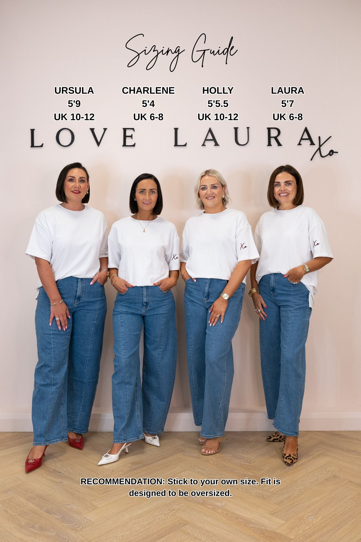 Love Laura T-Shirt In Cream